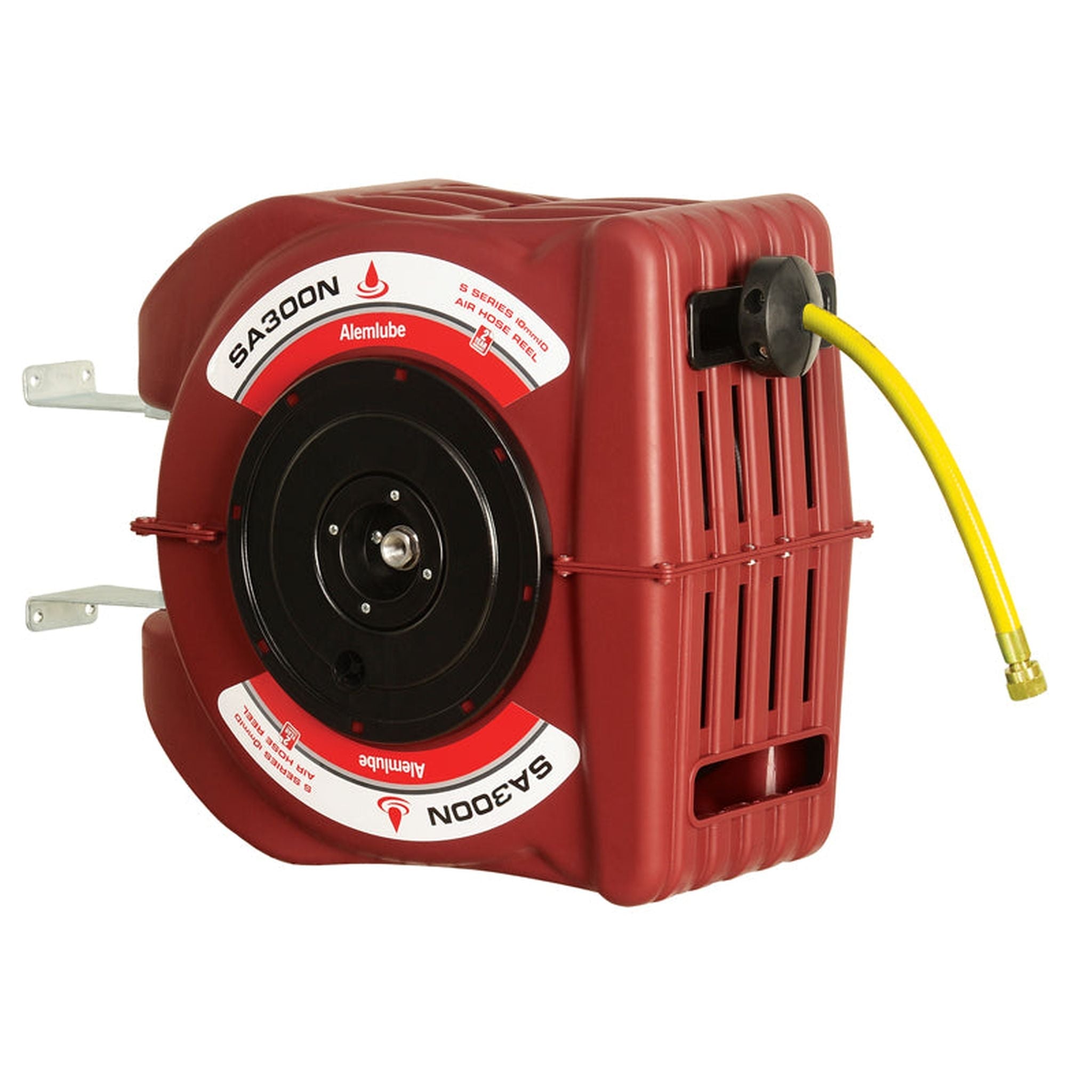HOSE REEL RETRACT 10MM x 18M ALEMLUBE