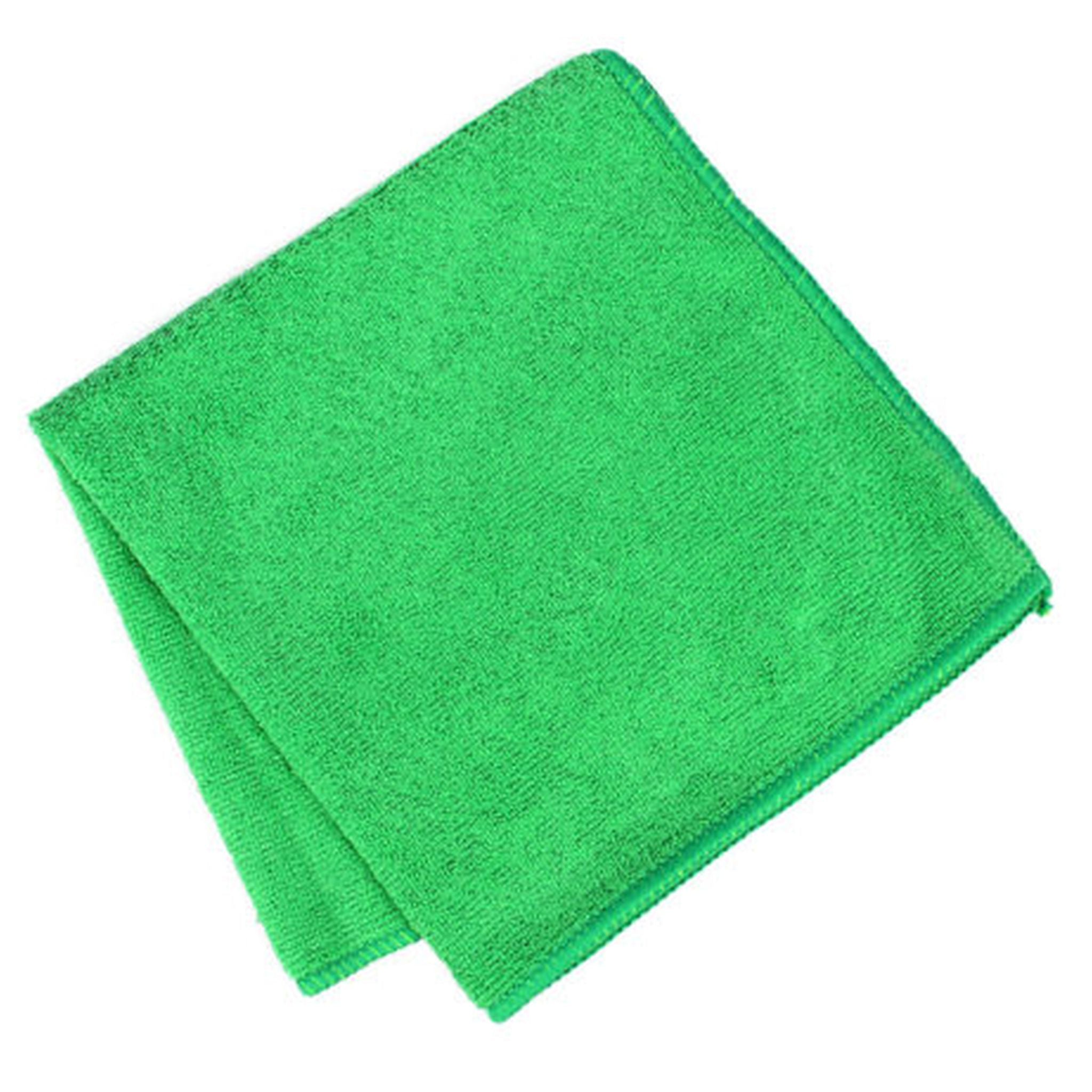 MICROFIBRE CLOTHS (50PK) GREEN 40X42