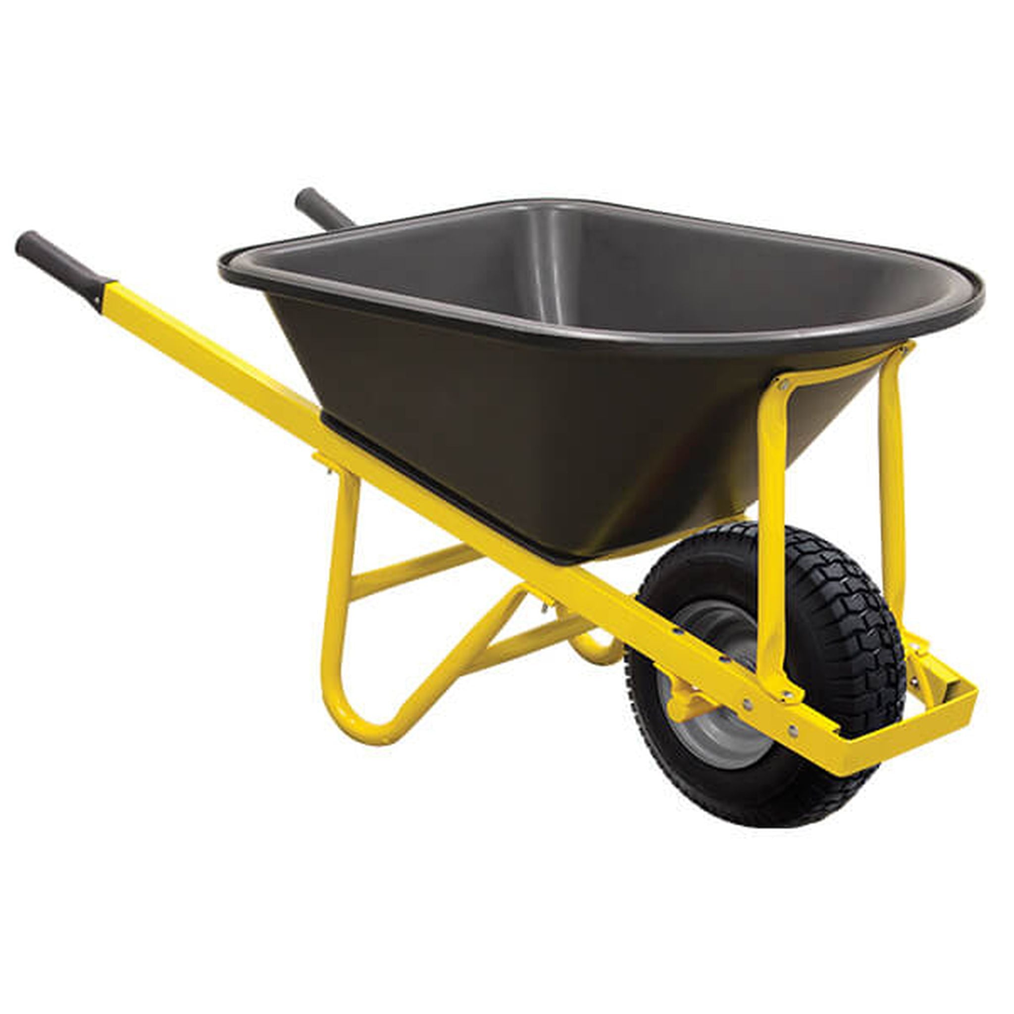 WHEELBARROW POLY TRAY WIDE WHEEL