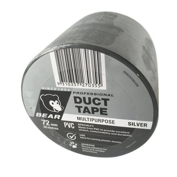 TAPE DUCT SILVER 72mm X 30m