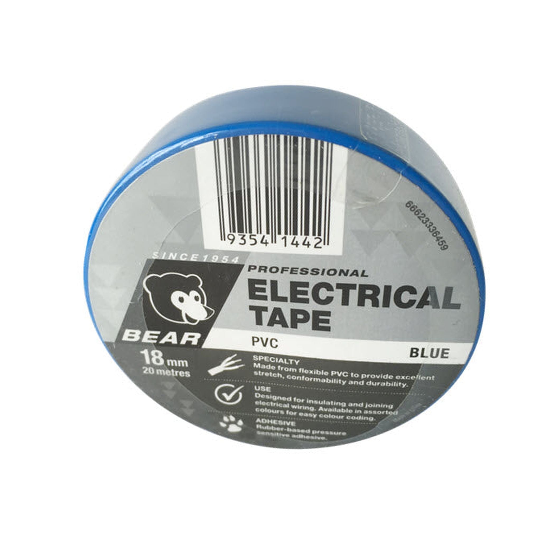 TAPE ELECTRICAL BLU 18mm X 20m