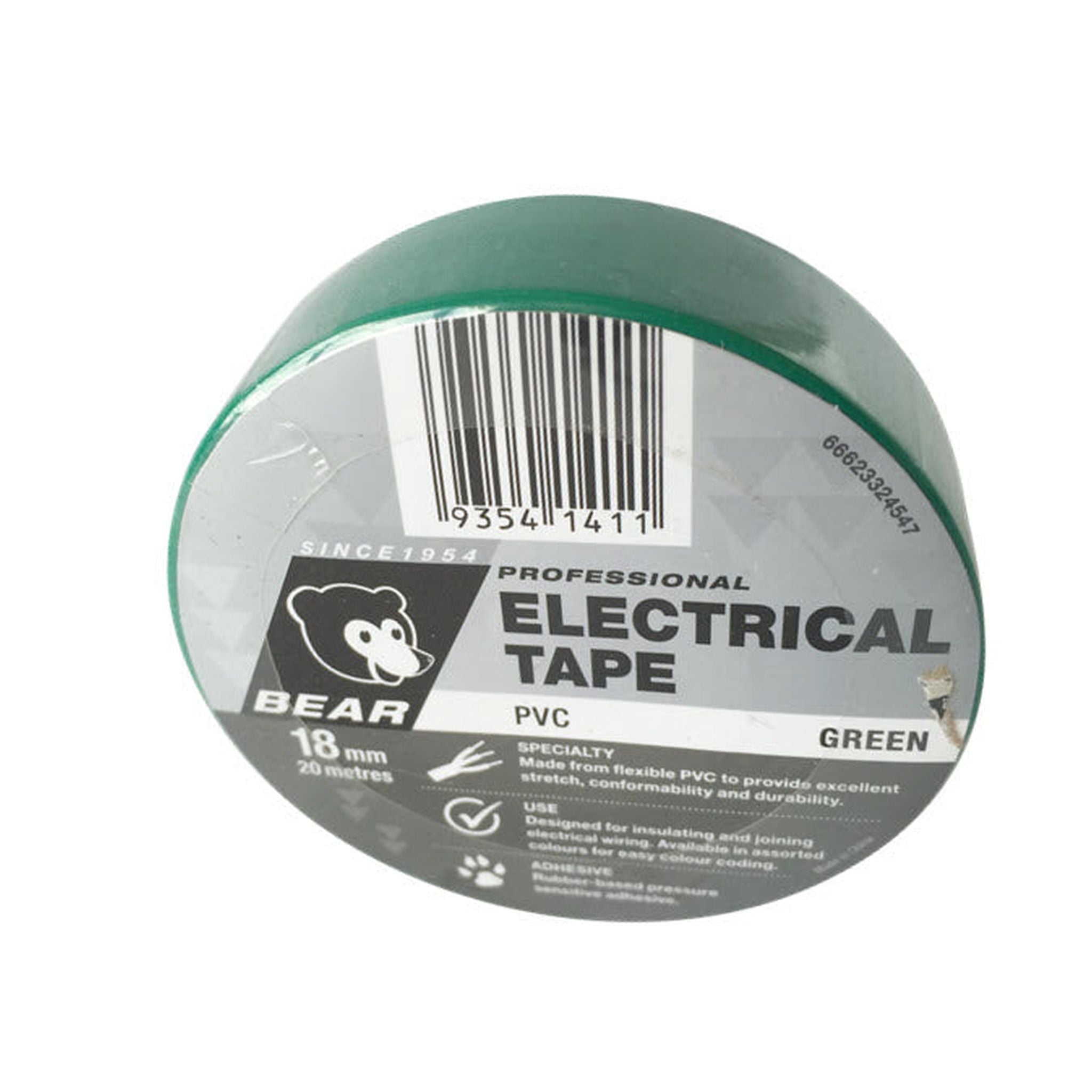 TAPE ELECTRICAL GRE 18mm X 20m