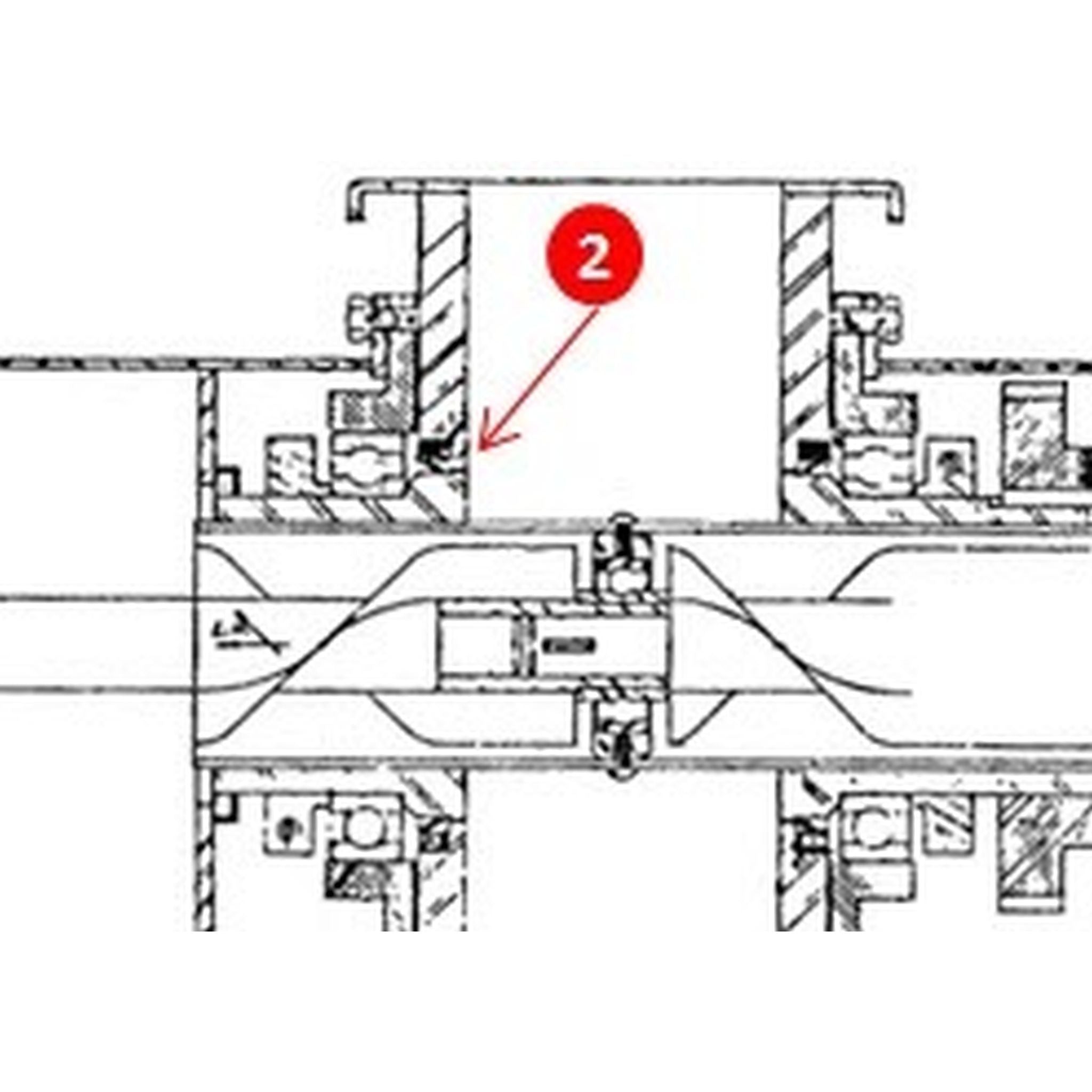 SEAL GARLOCK #53X3228 SUIT 141 SEED TUBE