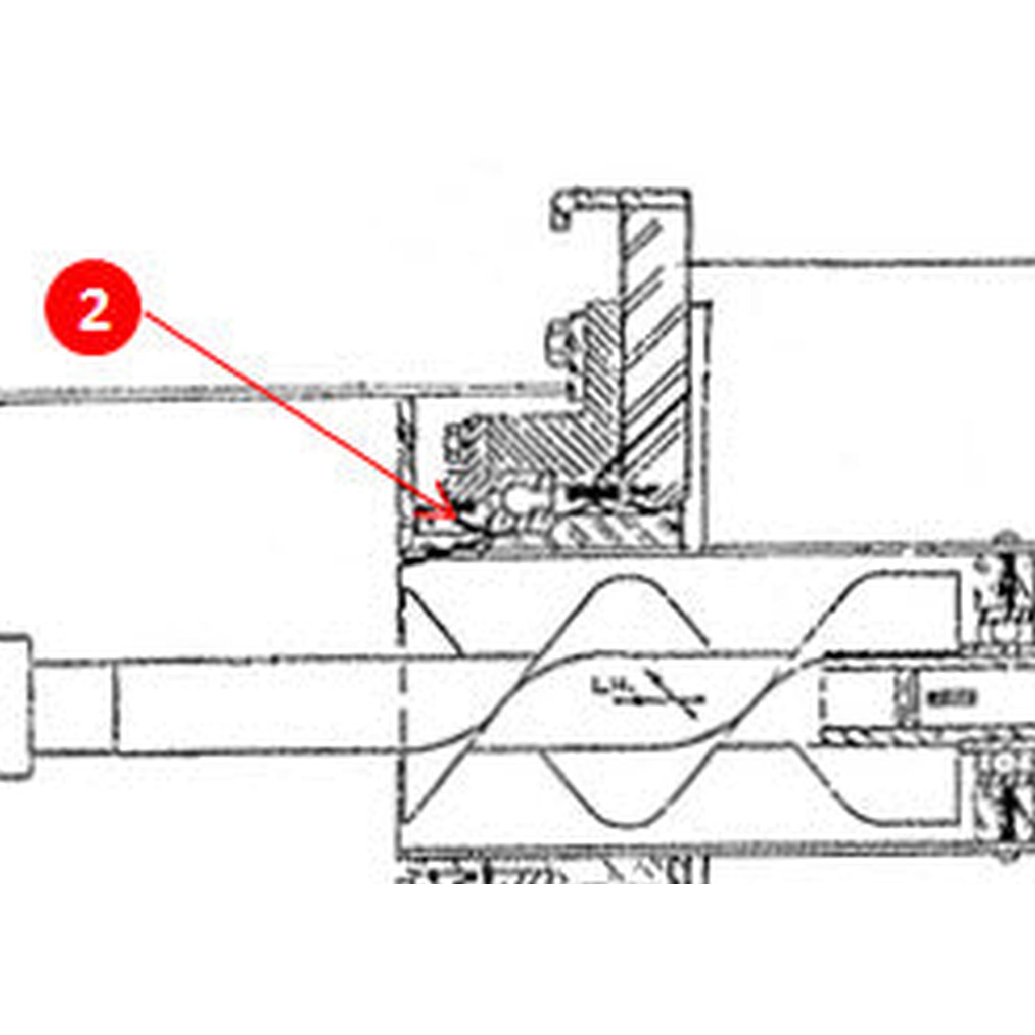 SEAL GARLOCK #53X3176 SUIT 161 SEED TUBE