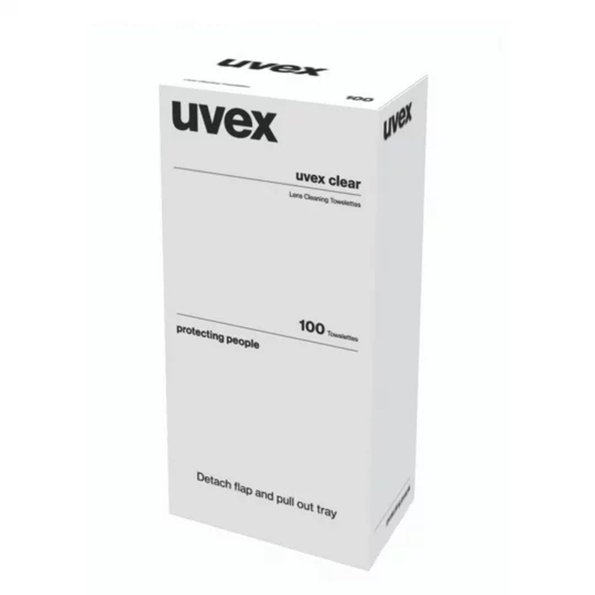 LENS WIPES UVEX 1005 BOX 100