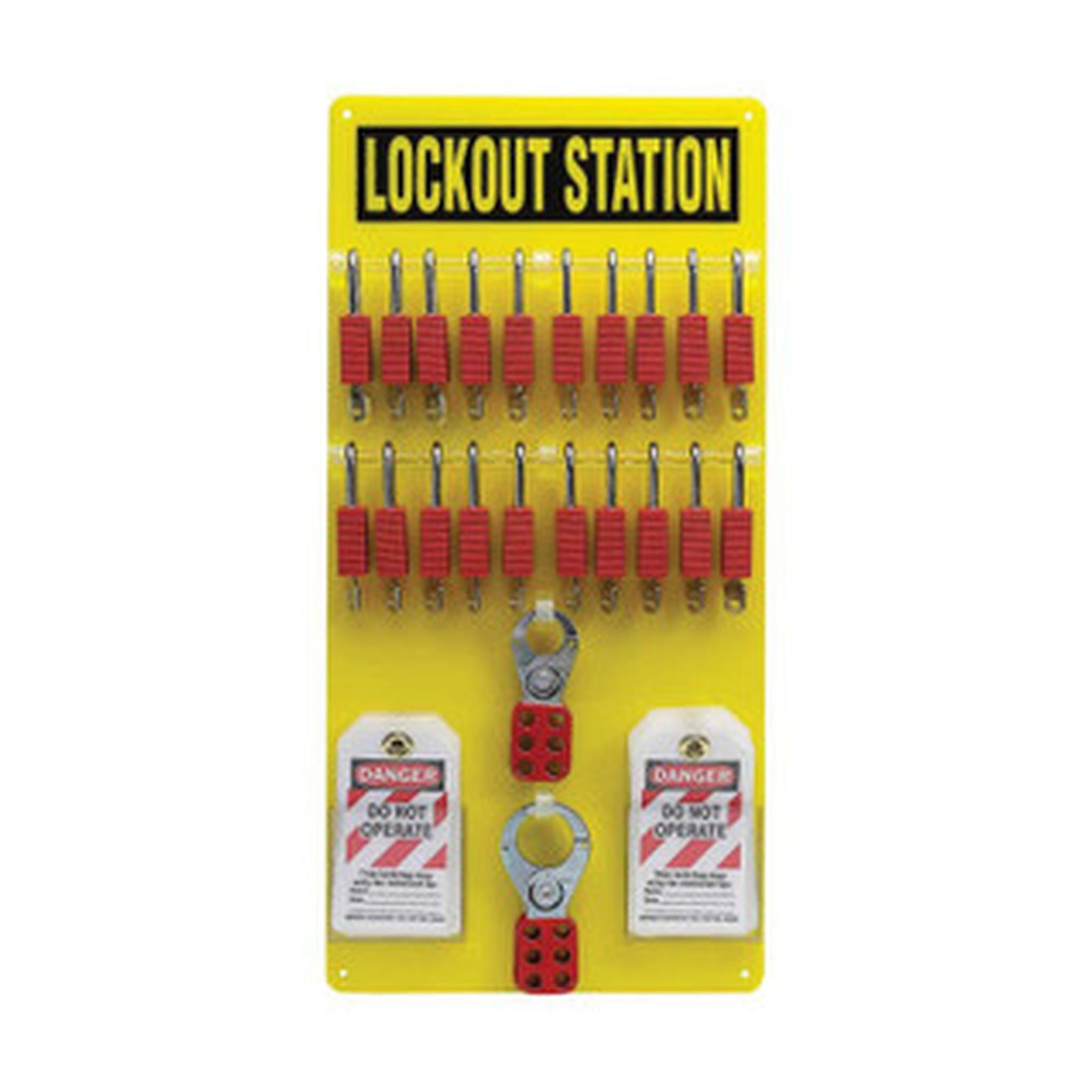 LOCKOUT TAGS POLY DO NOT OPERATE 25PK