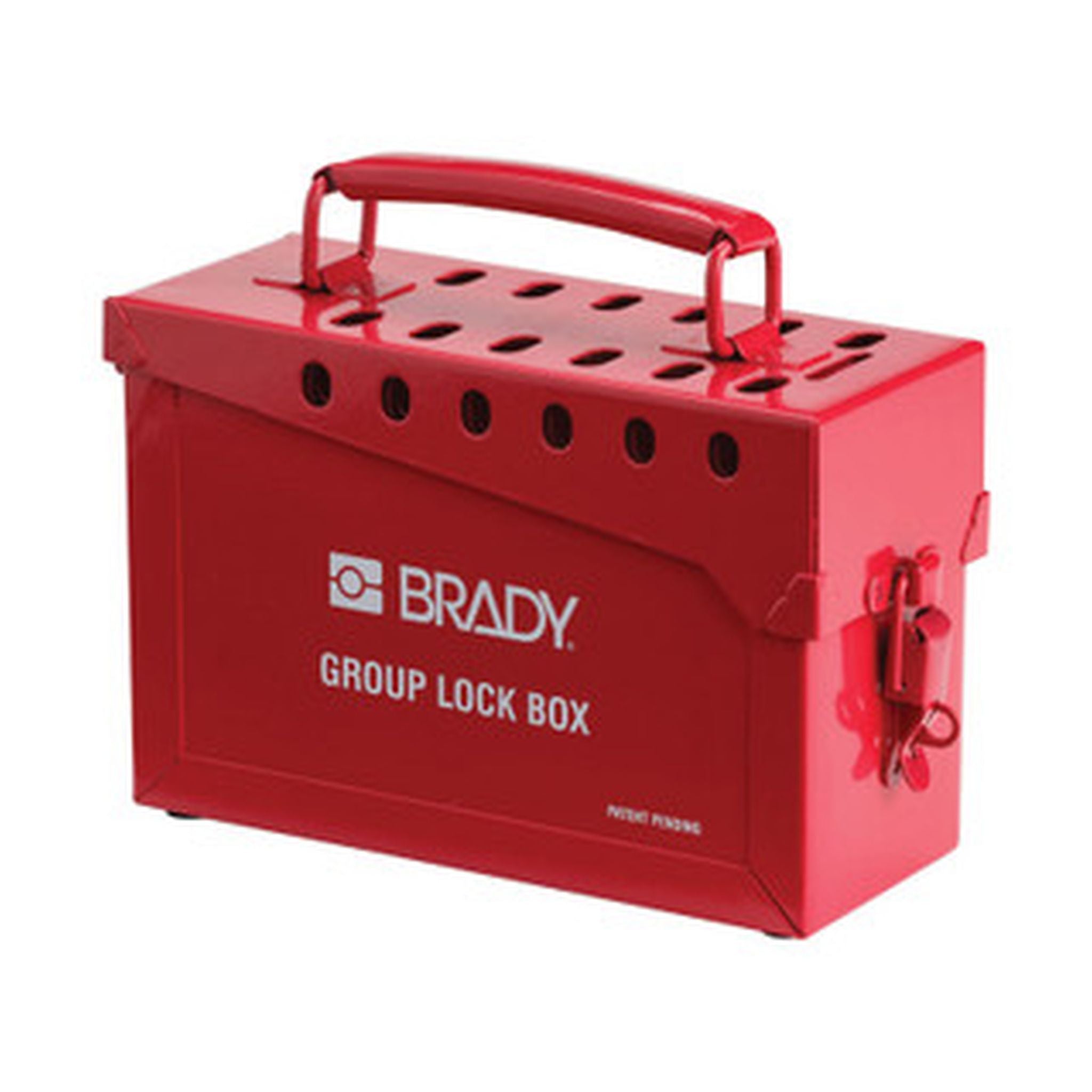 LOCK OUT BOX H/D RED