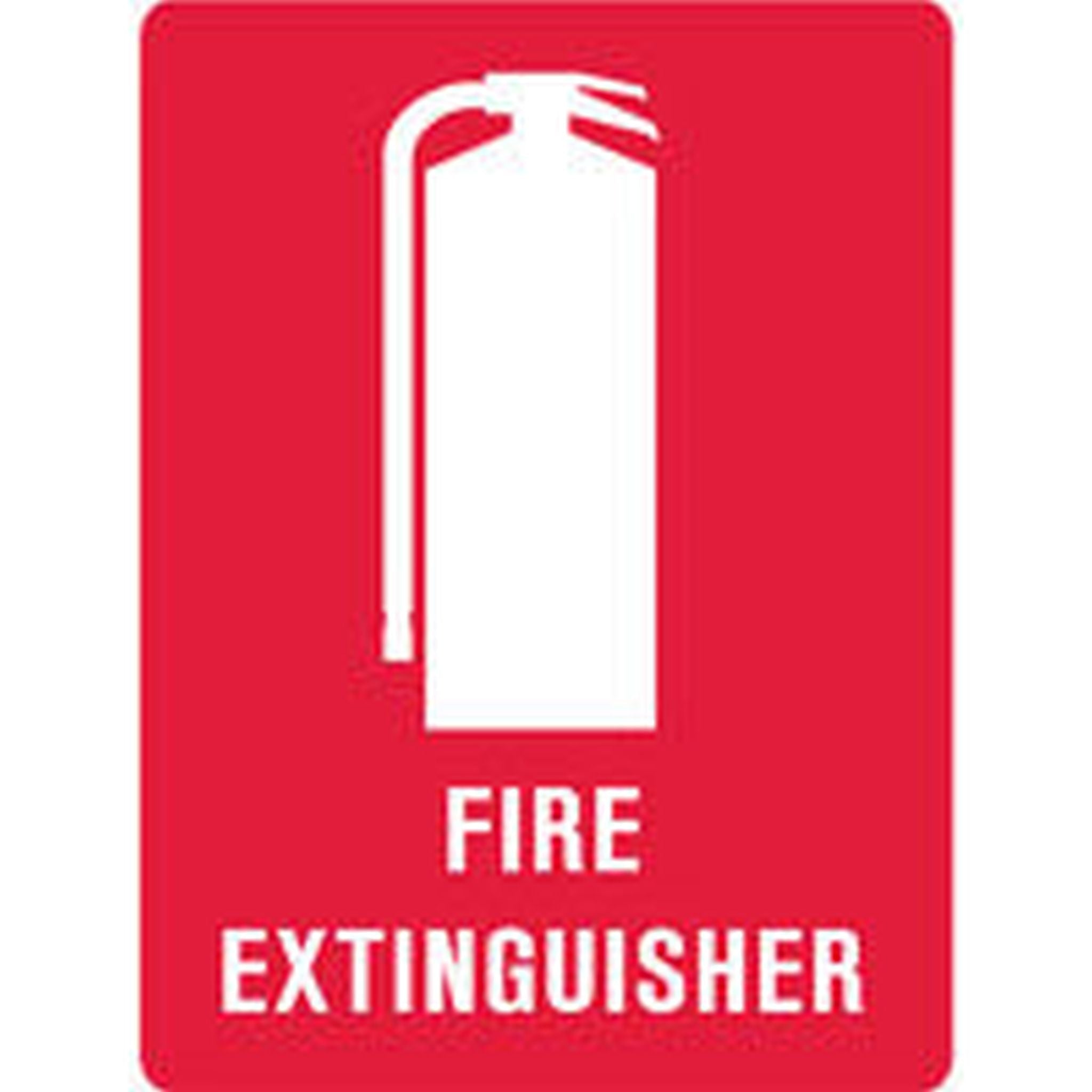 SIGN - FIRE EXTINGUISHER 300 x 225mm POLY