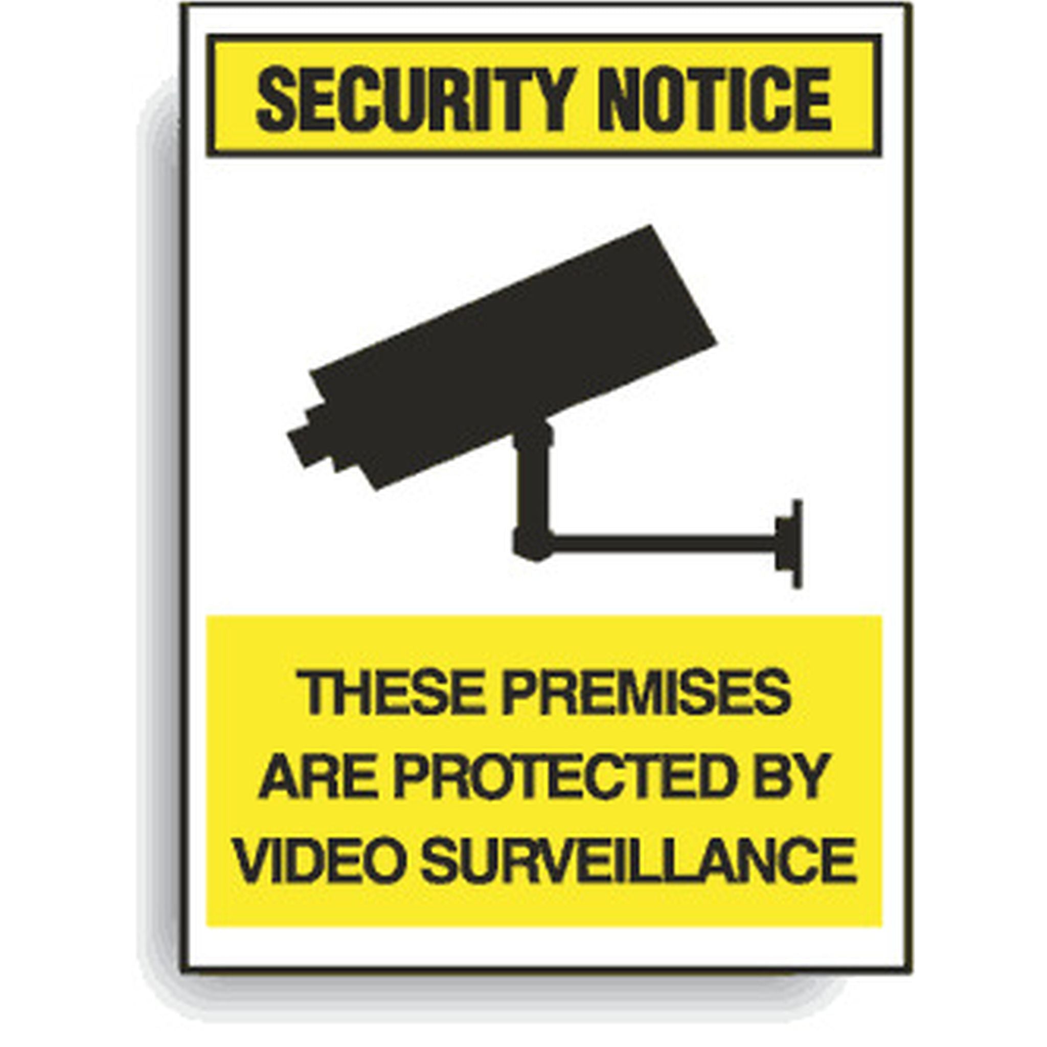 SIGN SECURITY NOTICE 300 x 450 MTL