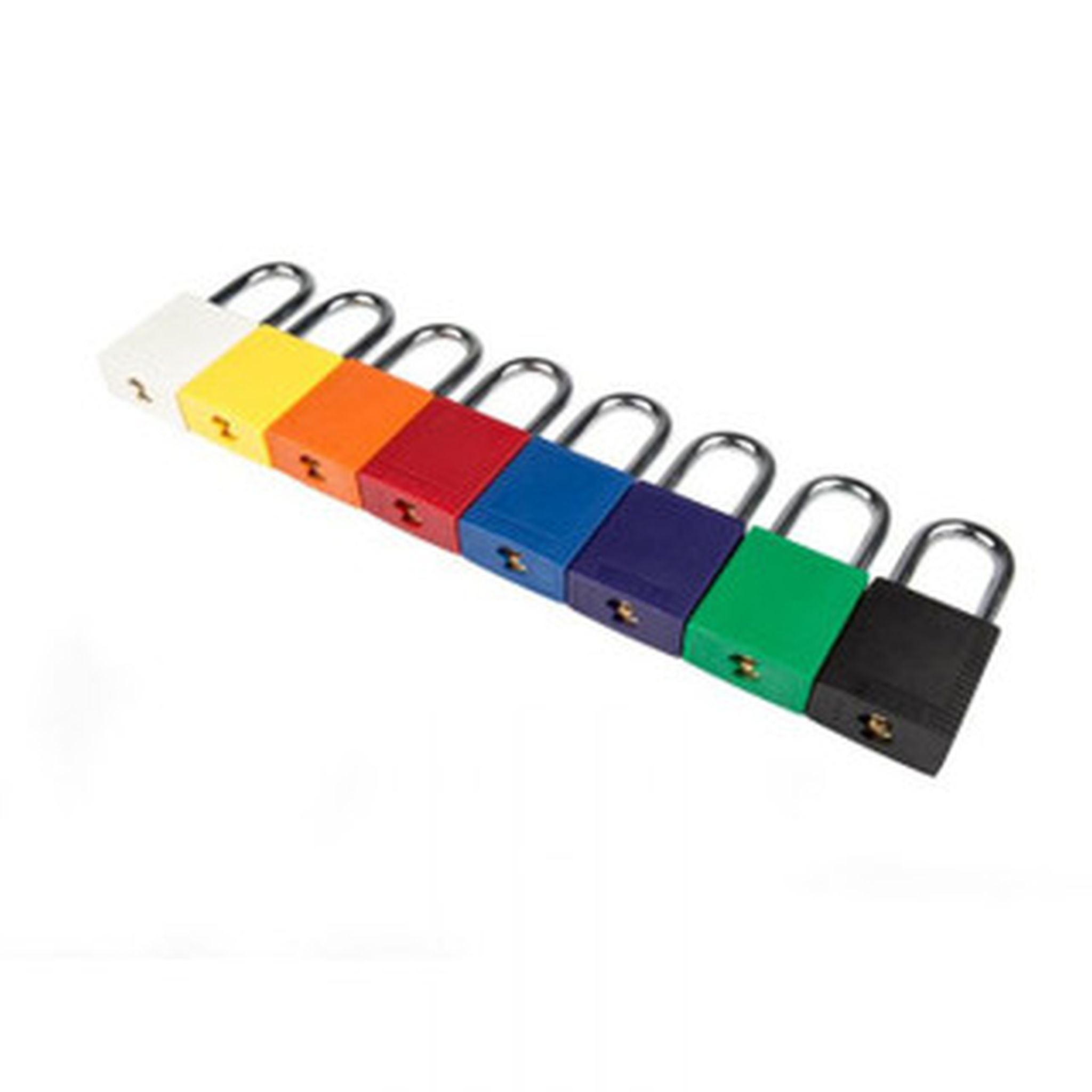 PADLOCK SAFETY 38MM x 44MM x 18MM WHITE