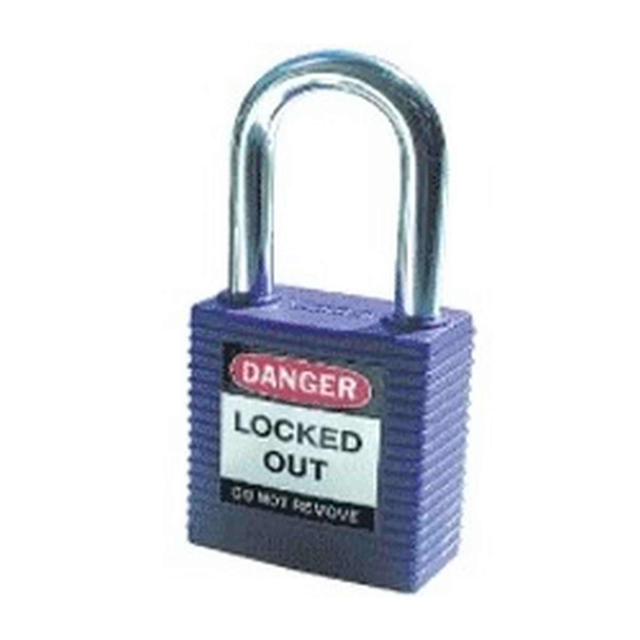 PADLOCK SAFETY 38MM x 44MM x 18MM PURPLE