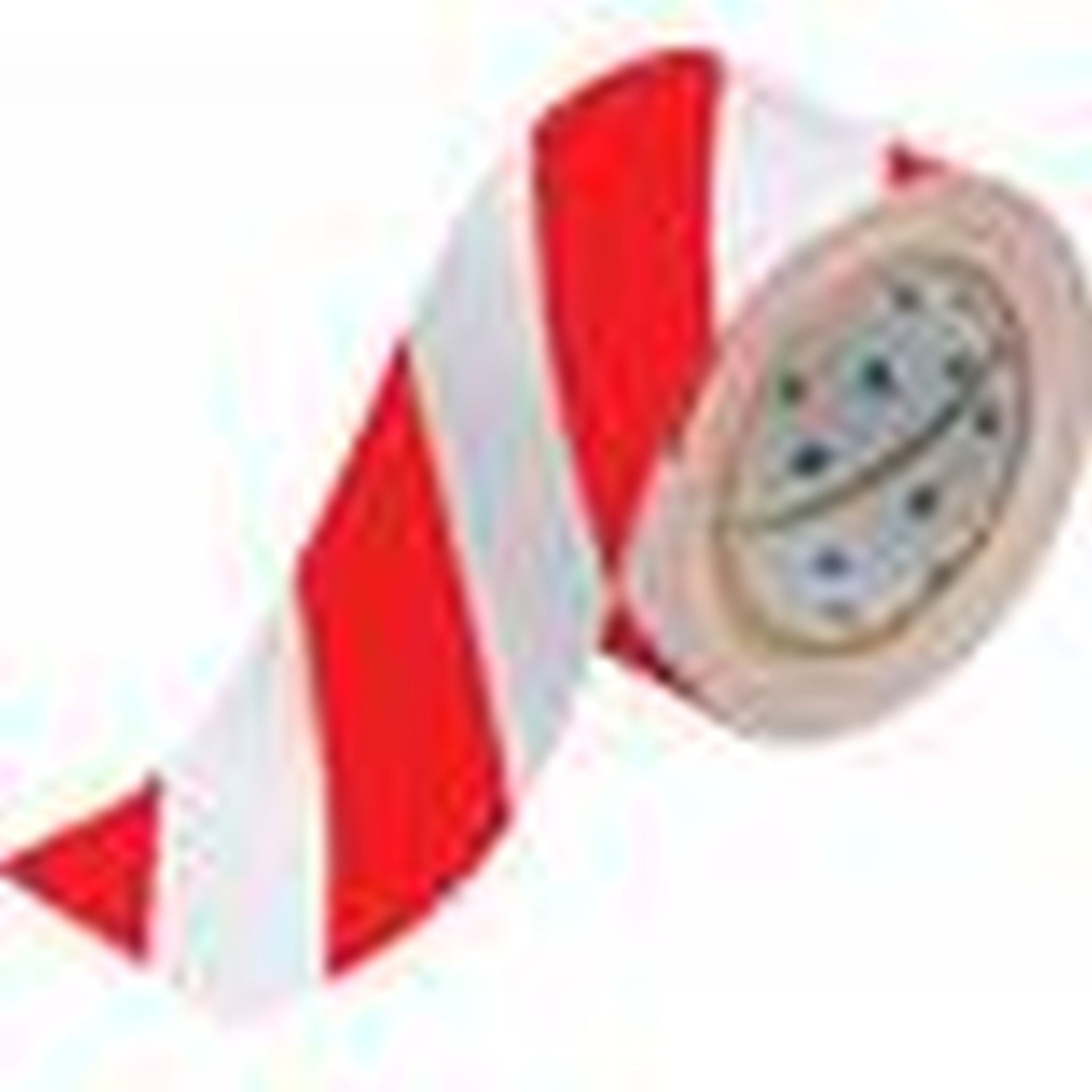 TOUGH STRIP FLOOR TAPE RED/WHI 50MM x 30M