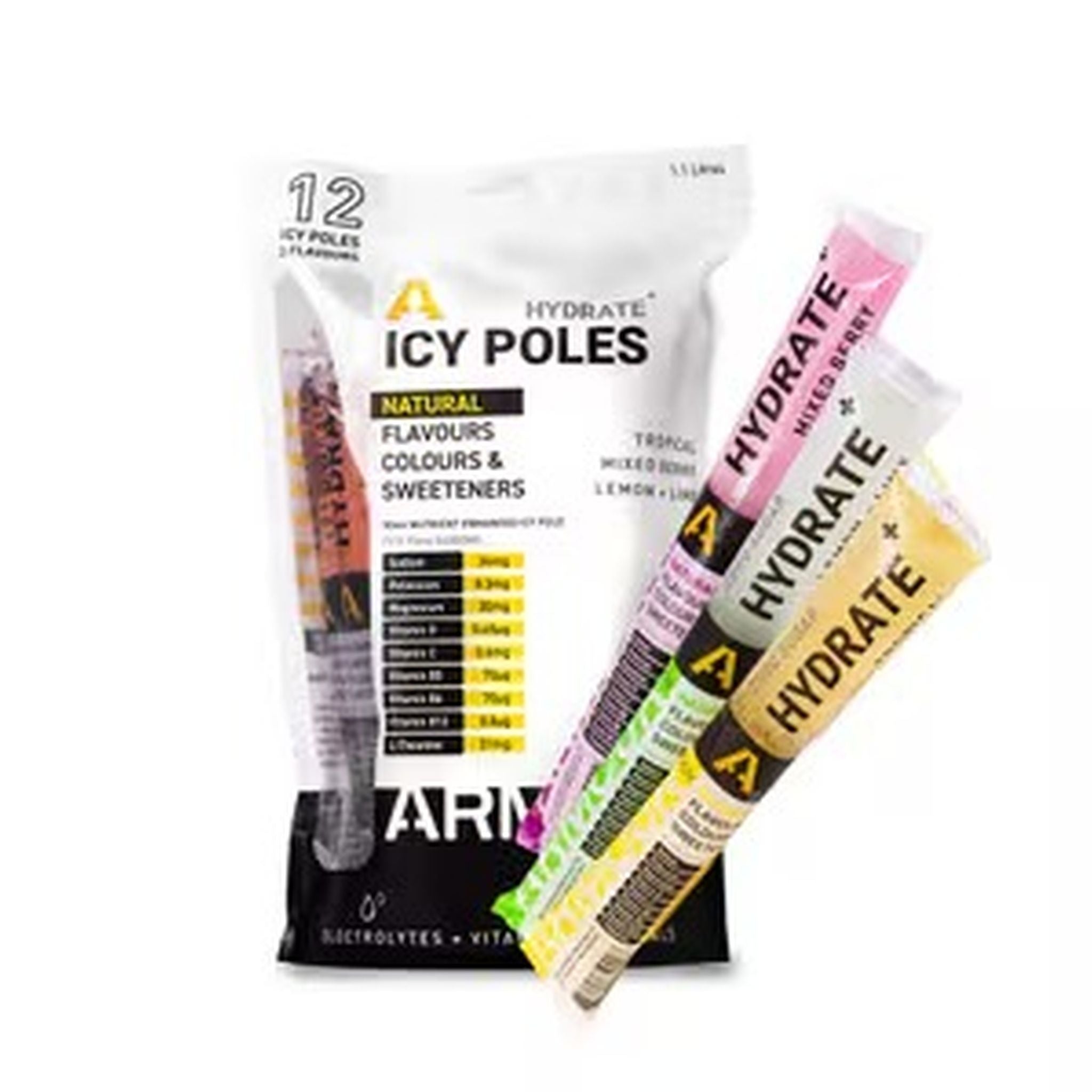 BODY ARMOUR ICY POLE MIX FLAVOURS (PACK 12)