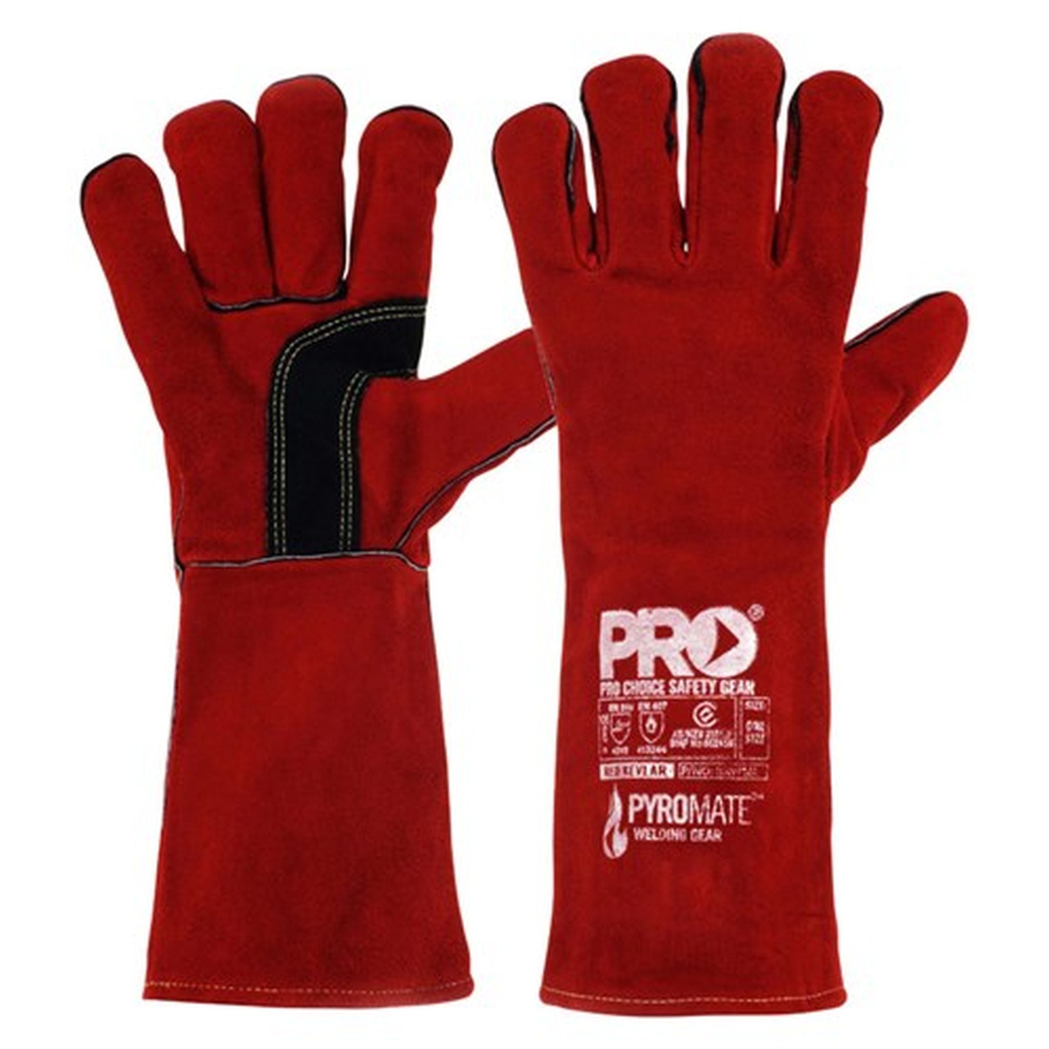 GLOVE WELDING RED KEVLAR