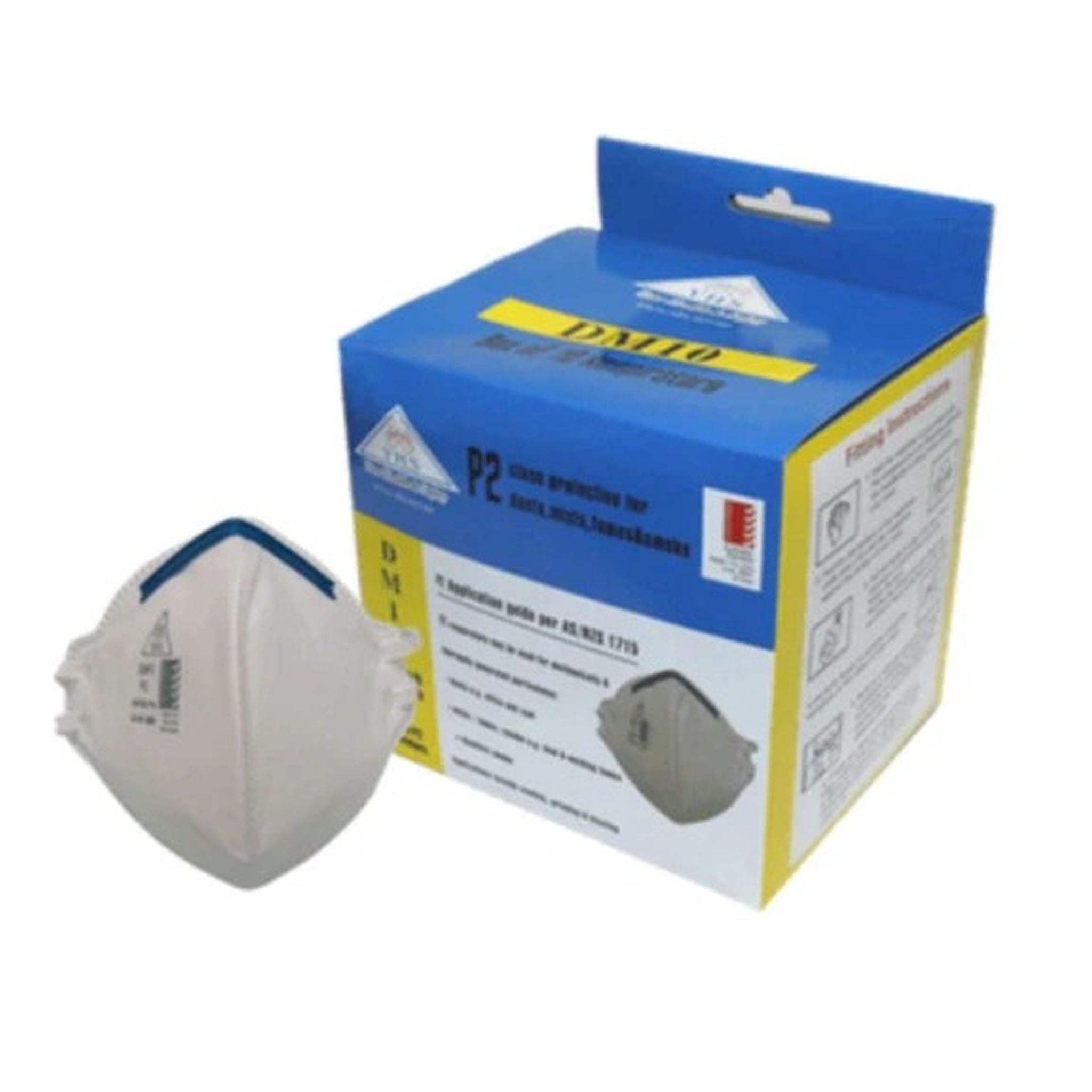 DUST MASK FLAT FOLD + VALVE