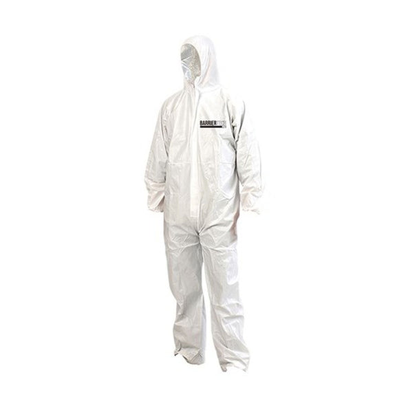 COVERALL CHEMICAL WHITE SMALL