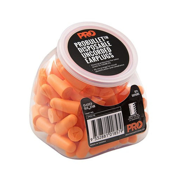 EARPLUG DISPOSABLE 50PK