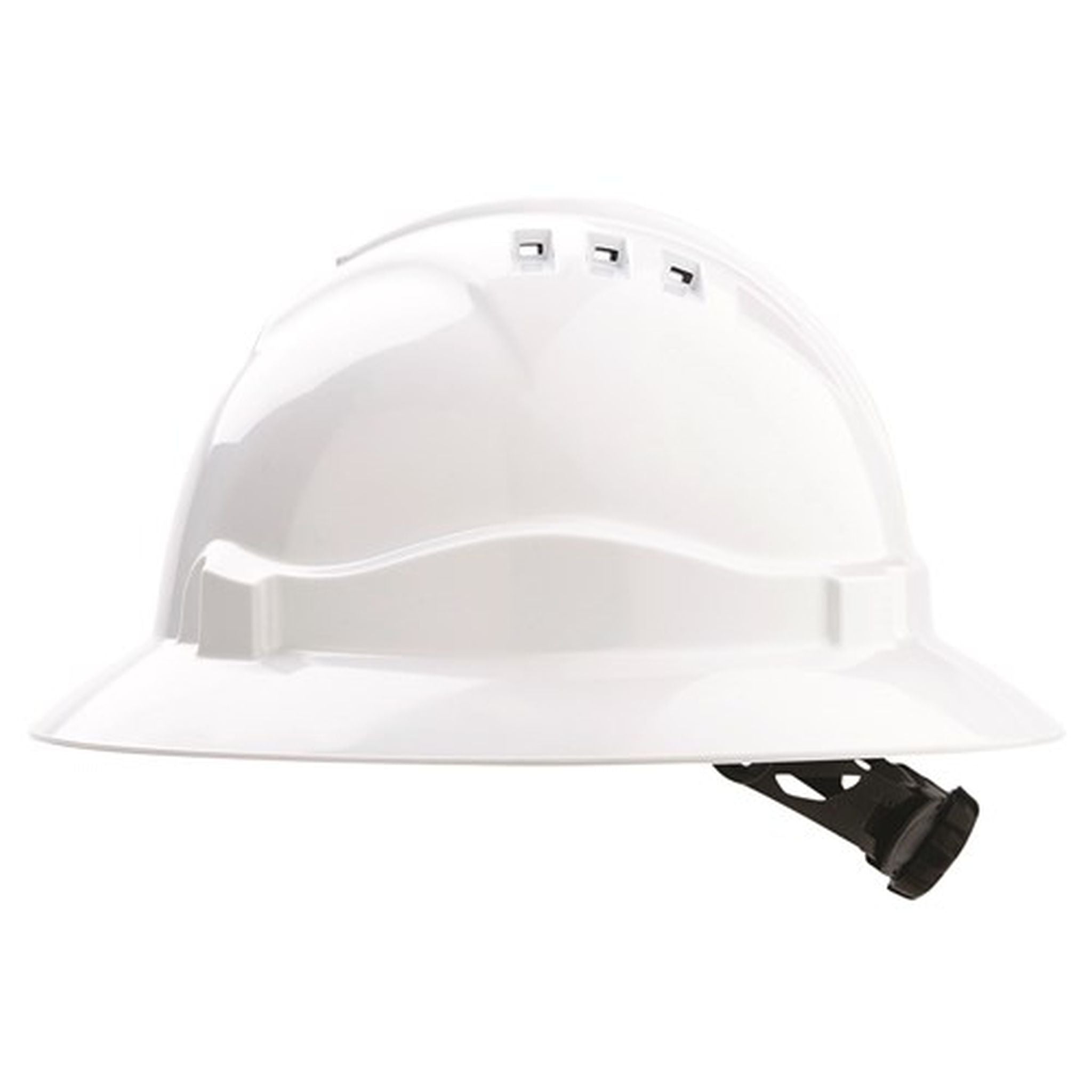 HARD HAT FULL BRIM WHITE