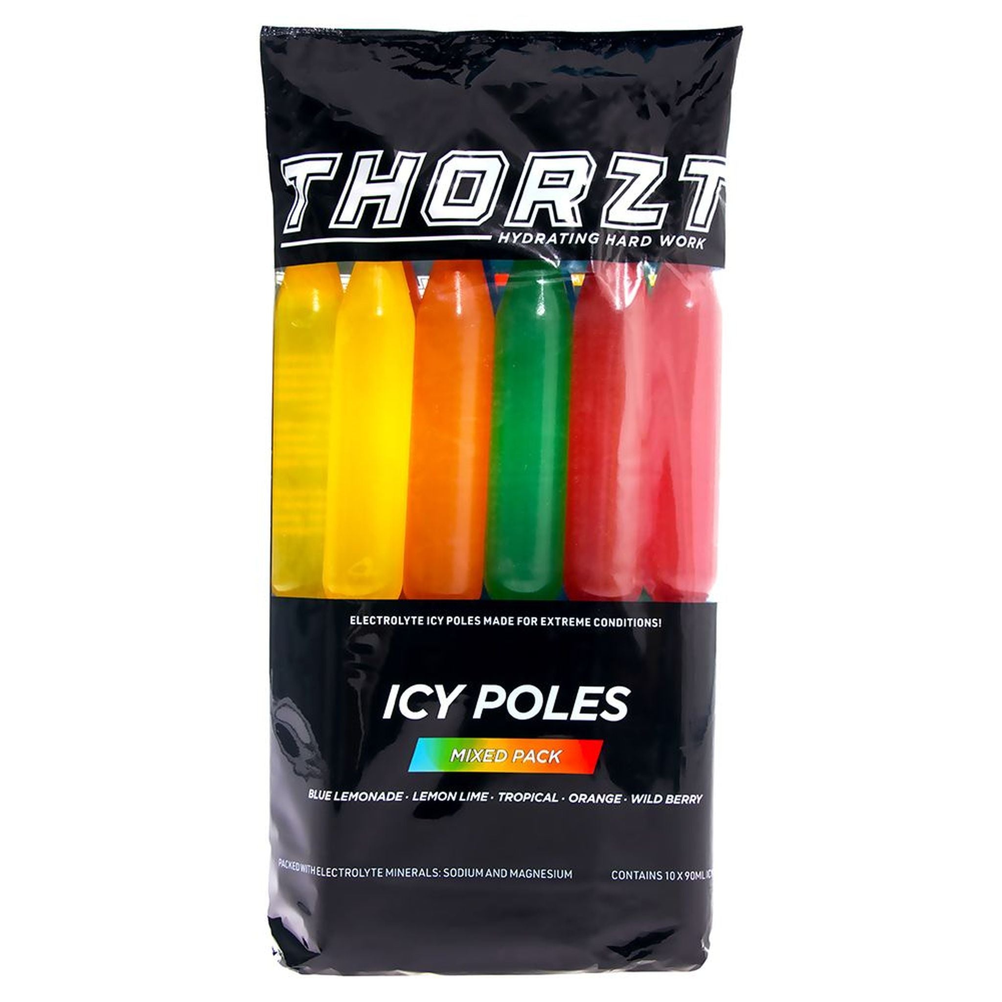 THORZT ICEPOLE SHOT 5 FLAVOURS (PKT 10)