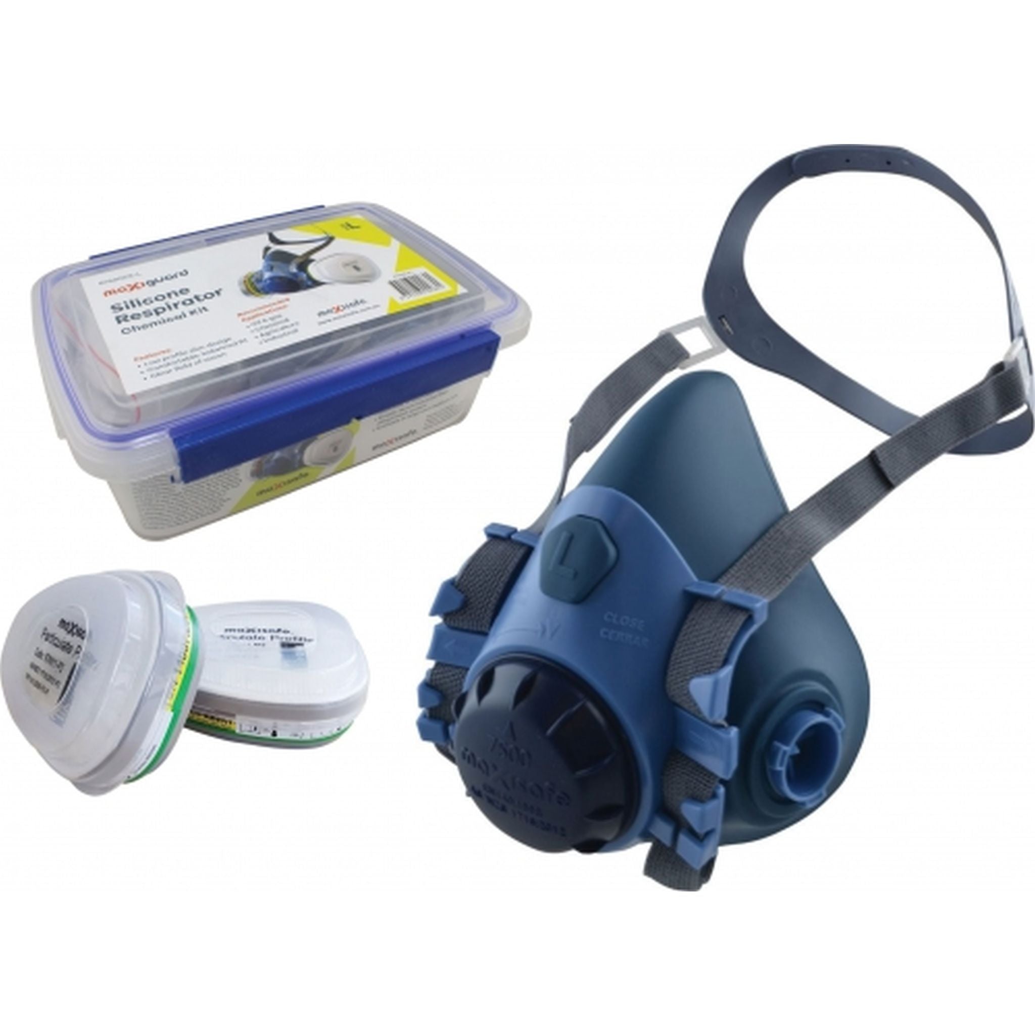 MASK HALF FACE CHEMICAL KIT