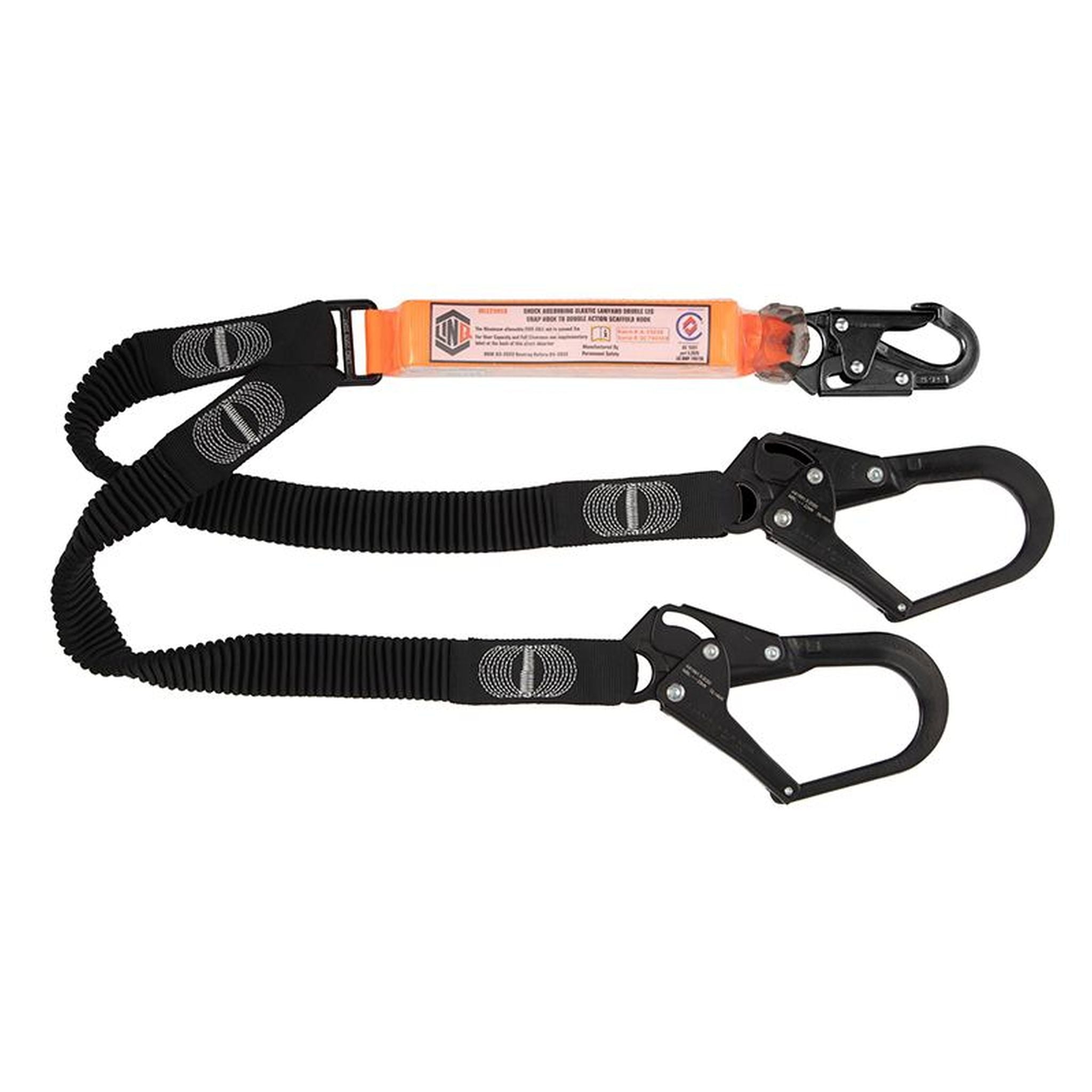LANYARD DUAL LEG ELASTIC 1.8m
