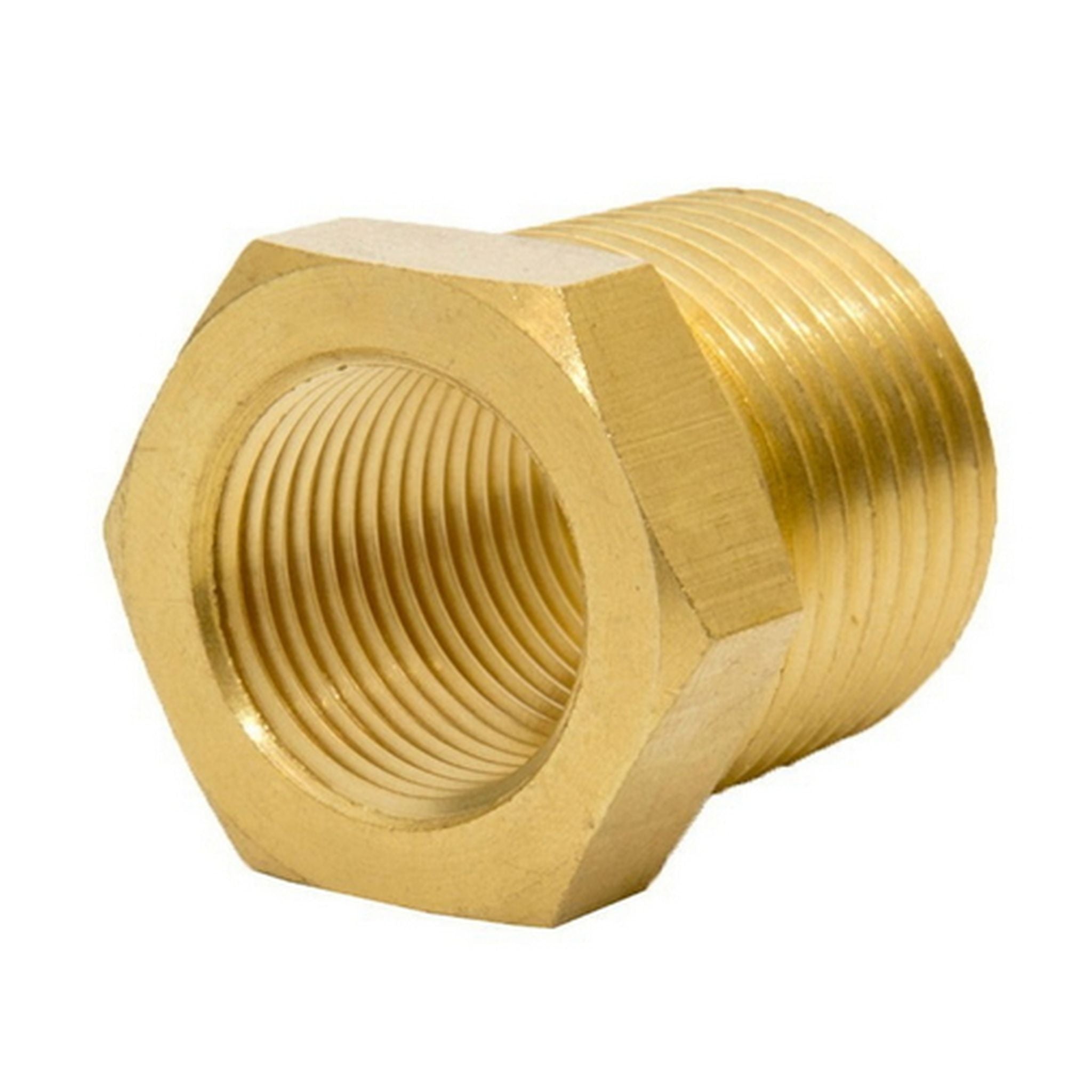 BRASS FITTING REDUCER 3/8' x 1/4'BSP
