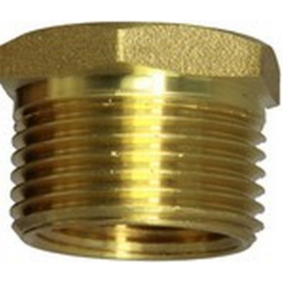 BRASS FITTING REDUCER 1/2 X 1/4