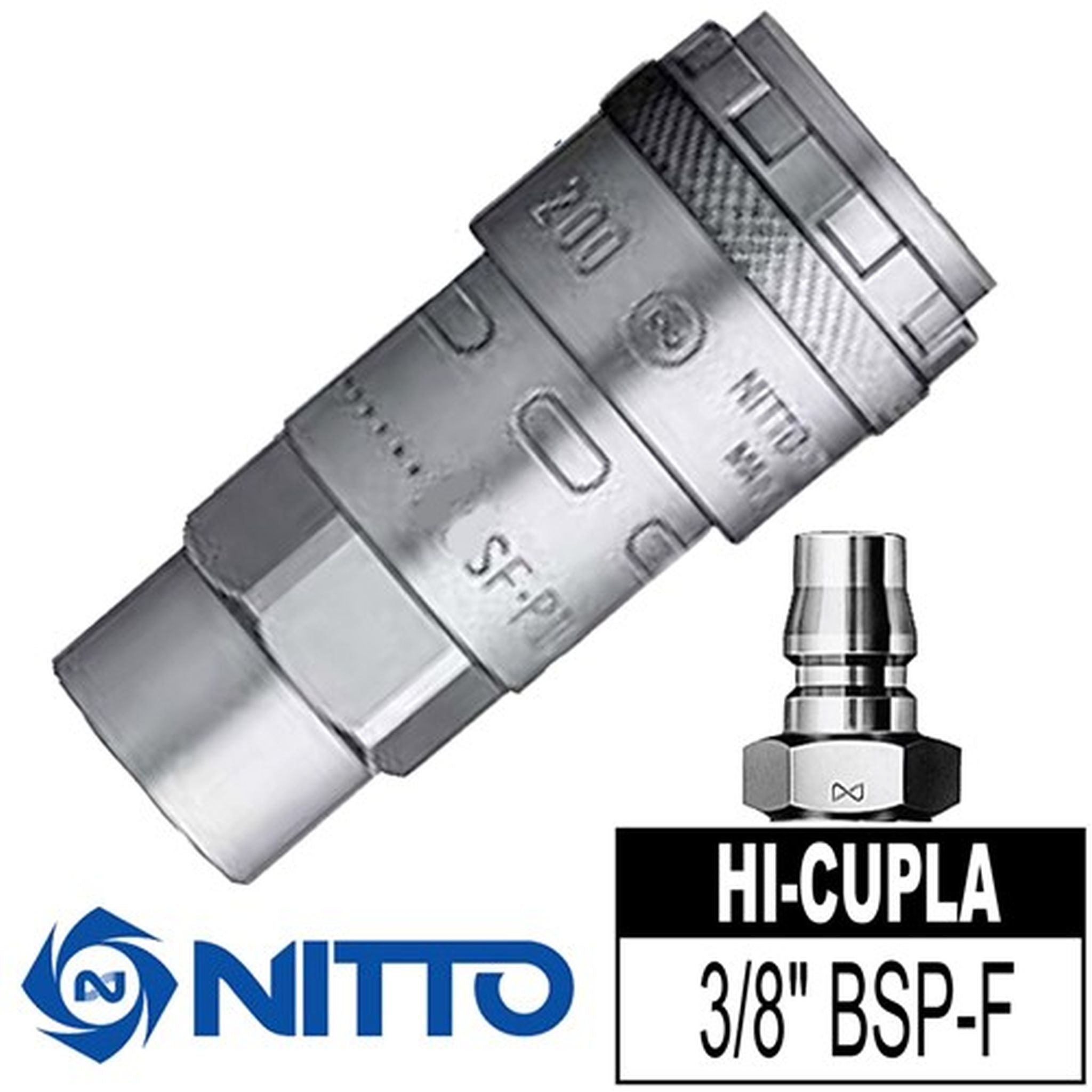FITTING HI-CUPLA 3/8 FEMALE
