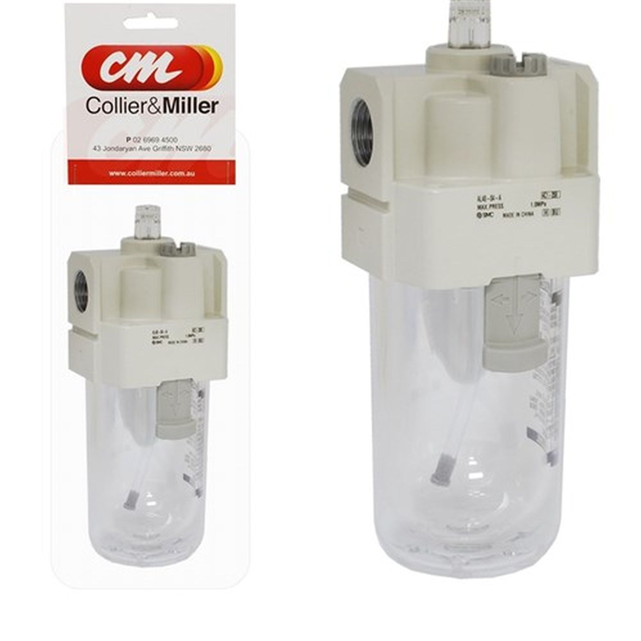 OIL LUBRICATOR 3/8BSP DRAIN