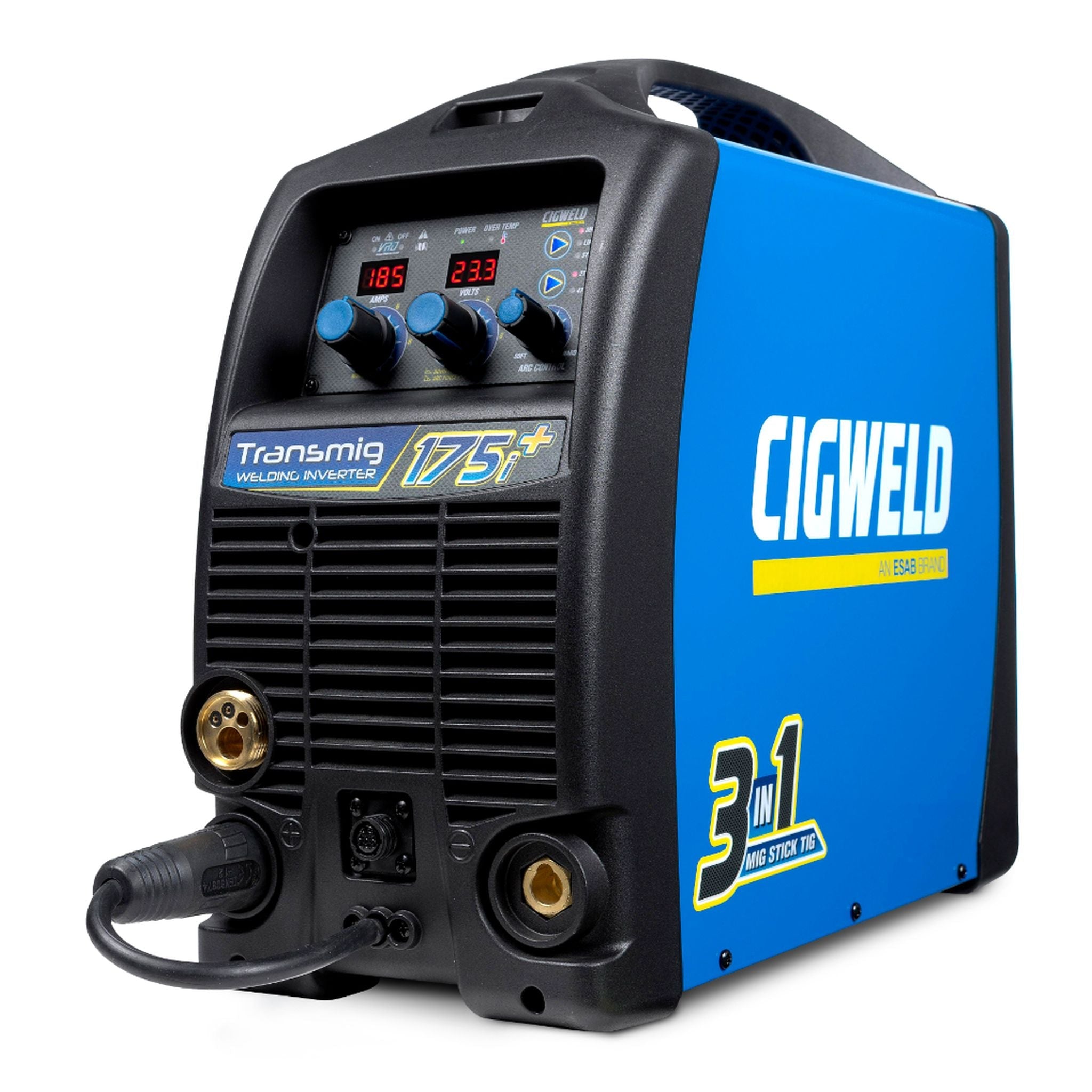 WELDER MIG/TIG/STICK 175AMP x 240V/15A