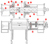 GINNING SPARES: 161 GIN STAND INNER BREAST