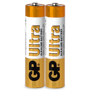 BATTERY ALKALINE 1.5V SIZE AAA (PACK 2) (E-GP15AUC5)