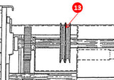 GINNING SPARES: 161 GIN STAND INNER BREAST