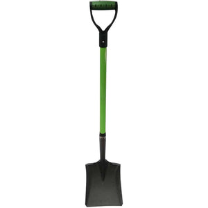 SHOVEL SQ MOUTH D - HANDLE FIBREGLASS (H-190-77-44565)