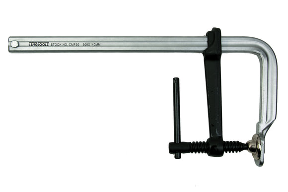 F-CLAMP 300 X 140MM SWIVEL HANDLE (H-EC-G30CD)