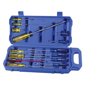 SCREWDRIVER SET ACETATE 14PC (H-K5053)