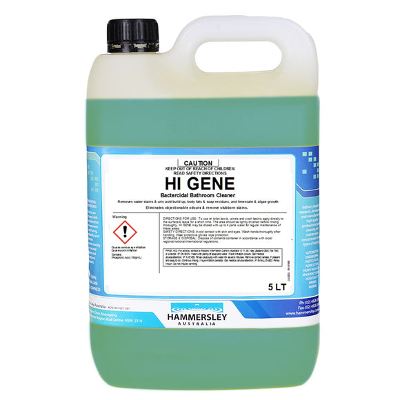 BACTERIAL CLEANER HI-GENE 5L (M-300-0005-41)