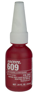 LOCTITE 609 RETAINER MEDIUM 10ML (M-609-10)