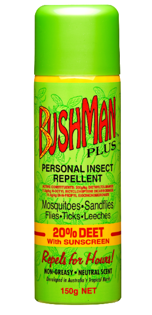 BUSHMAN REPELLENT AEROSOL 20% DEET 150G (M-BP0150A)