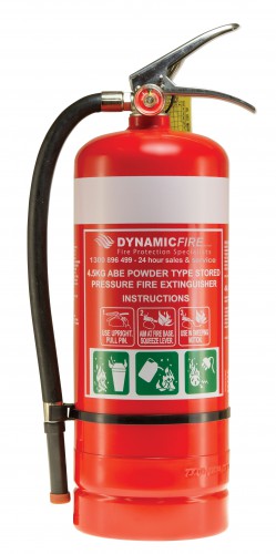 FIRE EXTINGISHER POWDER 4.5KG  (M-FE4.5KGDPC)