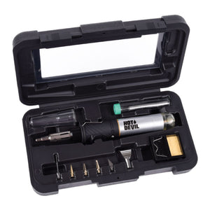 BLOW TORCH/SOLDERING IRON TRADE KIT 10PCE (M-HD1960K)