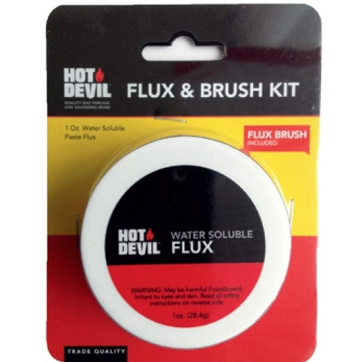 SOLUBLE FLUX C/W BRUSH (M-HDWF)