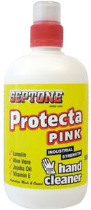 SEPTONE PROTECTA PINK HAND CLEANER PUMP PACK 500ML (M-IHPP500D)