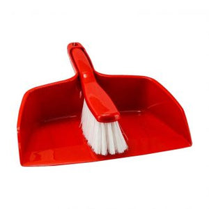 DUST PAN & BROOM 25CM (M-JHBBP25)