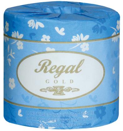 Regal Gold Toilet Roll 2 ply 400 sheet 48 rolls (M-KRG400/2)
