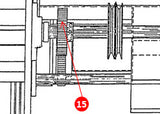 GINNING SPARES: 161 GIN STAND INNER BREAST