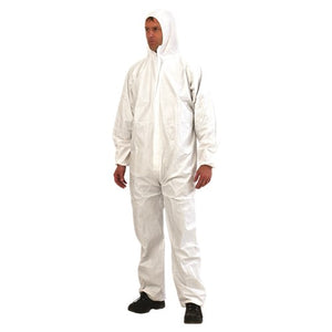 COVERALL DUST WHITE (SAF-DOWSMS)