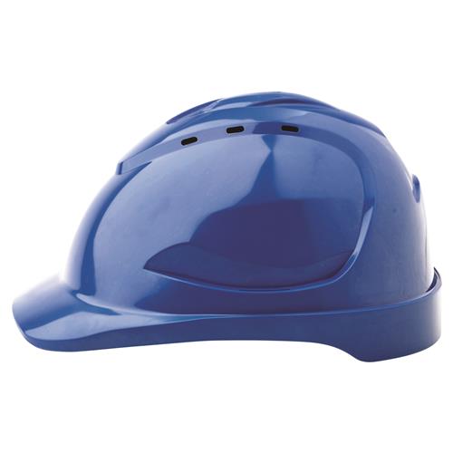 HARD HAT V9 PUSH LOCK HARNESS BLUE (SAF-HHV9BLU)