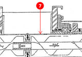 GINNING SPARES: 161 GIN STAND INNER BREAST